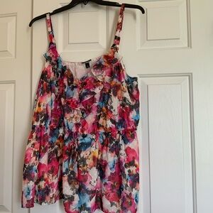 Torrid Multicolor Floral Camisole